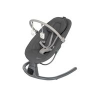 Bebeconfort Jolana Balancelle Bébé Électrique, 0-6 Mois, Tinted Graphite | Détection de Mouvement, Jusqu'à 9 kg, 12 Chansons, 5 Sons Naturels, Dossier Réglable, 2 Positions d'Inclinaison