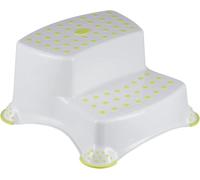 Bebeconfort Marchepied Double, Marchepied Double Skip Hop, Facile à Nettoyer, à Partir de 18 Mois, Blanc/Citron Vert
