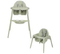 Bebeconfort Meely Chaise Haute Bébé 2 En 1, Évolutive En Petite Chaise, De 6 Mois À 3 Ans (15kg), Mineral Green Multicolore