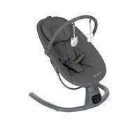BEBECONFORT MELILO, Transat balancelle, confortable, musical, De 0 à 9 mois (9kg), Mineral Graphite