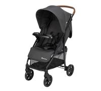 BEBECONFORT MISTY, Poussette compacte, confortable, grand panier, dès la naissance jusqu'à 4 ans,0 à 22 kg, Mineral Graphite