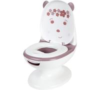 Bébé Confort – Pot bébé Siège d'apprentissage, pare-éclaboussures, son chasse d'eau, Ours Lavande