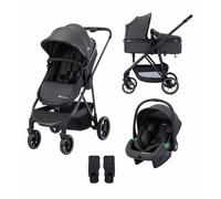 Bebeconfort Poussette Trio Brume Avec Siège Auto I-size Mineral Graphite TU