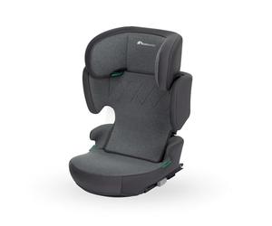 Bebeconfort RoadFix i-Size, Siège Auto Rehausseur à Dossier, 3,5-12 ans (100-150cm), Siège Auto ISOFIX, Pliable, Léger (4,4 kg), 14 Positions d'Appui-tête, Siège Rembourré, Tinted Graphite