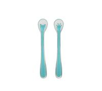 Bebeconfort Set de 2 Cuillères en Silicone Douce