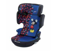 Bebeconfort Disney Hera i-Fix, Siège Auto Rehausseur à Dossier, 3,5-12 ans (100-150cm), Siège Auto Mickey Mouse, Pliable, Léger (4,4 kg), 14 Positions d'Appui-tête, Rembourré, Fun Mickey