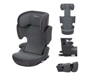 BEBECONFORT Siège auto ROAD FIX i-Size gr 2/3 Isofix pliable 3 5 ans à 10/12 ans 100-150cm 15-36kg TINTED GRAPHITE