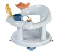 Bebeconfort Siege de Bain pour Bebe Pivotant Ludique, 6-12 Mois, 10 kg Max., Anneau de Bain Bebe, Pivotant à 360°, Jeux, Antidérapant, Ergonomique, Ventouses, Bleu