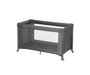 Bebeconfort Sweet Dreams Lit Parapluie, 0-15 kg, Mineral Graphite | Lit de Voyage Léger, 0-3 Ans, Grand Matelas, Ouverture Latérale, Pliage Compact, Sac de Transport