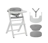 Chaise haute évolutive Timba 2 avec coussin White-Grey