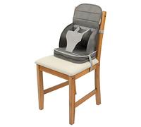 Bebeconfort Travel Booster, Siège Réhausseur, Pliable de 18 mois à 3 ans, jusqu'à 15 kg, Warm Grey