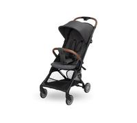 Bebeconfort Zephir, poussette bébé compacte, 0 à 4 ans (22 kg max.), poussette de voyage légère (5.6 kg), autorisée en bagage cabine, siège inclinable et position allongée, panier, Mineral Graphite