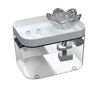 Bebedero Gatos | Dispensador De Filtro Recargable Por USB | Fuente De Agua Automática Y Silenciosa Mascotas | Gatos Y gatitoś en Interiores Interior Incluyendo Perros Automático Silencioso