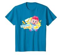 Bebefinn Learning, C'est Amusant ! Finn Kids T-Shirt, Enfant, Saphir, 6 Ans