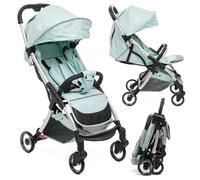 Bebelissimo - Poussette bébé Citadine Ultra Compacte - De 0 à 36 mois - Teano - vert