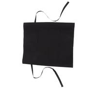 BEBEMOKO 1 Pièce Tablier Antisalissure Tablier De Boucher Demi Tablier De Cuisine Tabliers De Grillades Pour Hommes Tabliers De Bar Tabliers De Taille De Serveur Noir Polyester