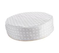 BEBEMOKO 1 Pièce Tampon accrue du siège galette de chaise ronde coussin de chaise ronde galettes de chaise booster enfants augmenter le coussin de chaise coussin de siège rond Silver