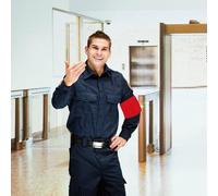 BEBEMOKO 10 pièces Lot de Brassards Capitaines Coton Épais Rouge Brassard Blank pour Organisation Événements Sportifs Plein Air Adapté Aux Équipes de Football et Activités Groupe