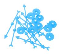 BEBEMOKO 10 pièces Pointeurs Flèches pour Jeu Bureau Accessoires pour Roue de Jeux de Société et Fête Flèches Légères et Colorées pour Animation