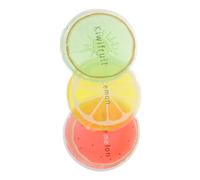 BEBEMOKO 12pièces Packs De Glace Réutilisables Thématiques Fruits Pour Compresses Froides Gel Pour Et Musculaire De Glace Compact Et Portable Pour Blessures