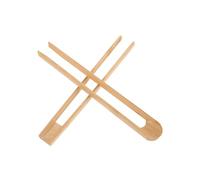 BEBEMOKO 2 Pièces Pinces Magnétiques Bambou Clip de Aimanté pour Refermer Emballage Alimentaire Pince Polyvalente pour Conservation Fraîcheur Snacks et Boulangerie Maintien Ferme et