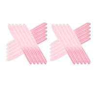 BEBEMOKO 20 pièces Spatules Cosmétiques pour Crème Visage Applicateurs Multifonctions Rose Spatules pour Soins Peau Cuillères pour Masque Facial et Lotion Accessoires Réutilisable