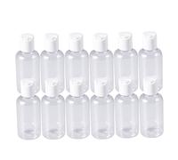BEBEMOKO 24 pièces Flacons Rechargeables pour Shampooing Lotion Crème Bouteilles Compressibles Légères et Durables Kit Voyage Pratique pour Cosmétiques Couleurs Couleur Aléatoire