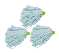 BEBEMOKO 3pièces Têtes De Mop Réutilisables Microfibre Lavables Accessoires De Nettoyage pour Maison Remplacement Pratique Et