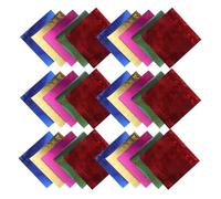 BEBEMOKO 50 feuilles Papier Origami Carré Brillant Multicolores Pailletées pour Loisirs Créatifs Pliage Facile pour Décorations Festives