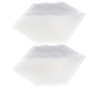 BEBEMOKO 50 Pochettes Photo Transparentes A4 9 Compartiments, Pages à Feuilles Mobiles 11 Trous Compatibles Classeur à 3 Anneaux, Accessoires pour Album Photo et Rangement Cartes, Pack