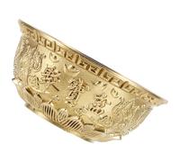 BEBEMOKO Bol en Laiton Ornement Corne D'abondance Créatif pour Décoration de Table et Rangement, Accessoire Unique pour Maison et Célébration du Festival du Printemps Style Style Aléatoire