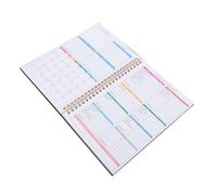 BEBEMOKO Carnet Budget Portable Noir Organisateur de Finances Mensuel Planificateur Budgetaire Pratique pour Maison et Bureau Cahier de Gestion de Dépenses et Suivi des Recettes