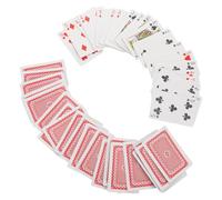 BEBEMOKO Cartes à Jouer Braille Tactiles pour Aveugles et Malvoyants Format Moyen Ergonomique Points Braille en Relief Jeu Accessible pour Garçon et Filles et Adultes Couleur Aléatoire