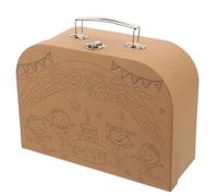 BEBEMOKO Carton à Graffiti DIY pour Garçon Fille Boîte de Rangement Multifuntionnelle pour Activités Manuelles