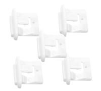 BEBEMOKO Clip De Butée Coulissant Pour Lave-vaisselle, 5 Pièces De Rechange Pour Panier, Accessoire Solide Compatible, Embout Pratique Pour Réparation Et Remplacement Aisés