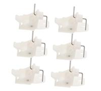BEBEMOKO Clips De Rangement Pour Étagères De Congélateur Accessoires De Réfrigérateur Réglables Conception Légère Et Polyvalente Pour Organisation Optimale Des Aliments