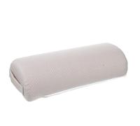 BEBEMOKO Coussin Repose-Pieds Ergonomique Confortable et Soulage L'engourdissement en Coton et Polyester, Forme Demi-Cylindre pour Bureau et Voyages