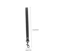 BEBEMOKO Dragonne de Poignet pour Téléphone et Porte Clés Sangle Main Pratique et Confortable Accessoire Noir pour Caméra et Pochette