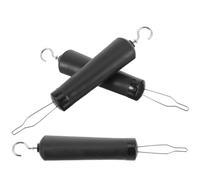 BEBEMOKO Ensemble de 3 Crochets pour Boutons en Acier Inoxydable Poignée Ergonomique Souple, Outil D’aide à L’habillage pour Personnes Âgées et Difficultés de Dextérité, Compatible Boutons