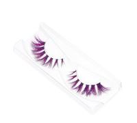 BEBEMOKO Faux Cils Colorés Grappes Extension Légère et Naturelle Effet Yeux Plus Grands et Lumineux Usage Professionnel et Quotidien