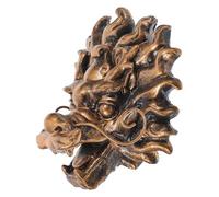 BEBEMOKO Fontaine Murale D'extérieur Tête De Dragon en Résine 13x15x8 Cm pour Jardin Et Villa Décoration Fontaine d'eau Extérieure Décorative Élégante