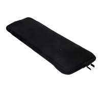 BEBEMOKO Housse de Clavier 104 Touches en Néoprène Fermeture Éclair Fluide, Étui Portable Léger pour Clavier sans Fil, Usage Voyage Extérieur Bleu Marine