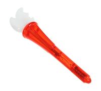 BEBEMOKO Lampe Torche LED Rouge Clignotante, Bâton Lumineux Portable à Piles Intégrées, 1 Pièce pour Fêtes, Événements et Décoration Extérieure Jardin, Accessoire Torche Supporteurs