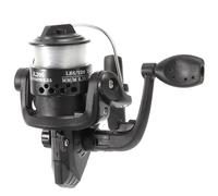 BEBEMOKO Moulinet de Pêche Léger et Puissant 1 Pièce Bobine Rotative Noire en Métal et Plastique Roue de Pêche Lisse pour Matériel Pêcheurs Équipement Outdoor Mer et Rivière