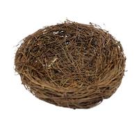 BEBEMOKO Nid Oiseau Décoratif Rotin De Nid De Reproduction pour Jardin Accessoire Naturel pour Création Un Paradis Aviaire Facile à Installer Entretenir Élégance pour Votre Espace
