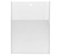 BEBEMOKO Organisateur Mural pour Dossiers 24x33x3 Cm en Matériau Résistant Léger, Porte-courrier Suspendu pour Bureau et Maison, Support Mural Pratique pour Rangement Documents et Courrier