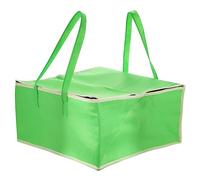 BEBEMOKO Paquet Alimentaire Vert 14 Pouces Sac Isolant Épais pour Conservation Chaleur pour Transport Repas Et Plats à Emporter