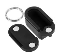 BEBEMOKO Petit Organisateur de Voyage en Plastique Porte-Clés Conteneur Étui Étui de Portable Support Pratique pour Camping et Randonnée Outil d'Urgence pour Adultes