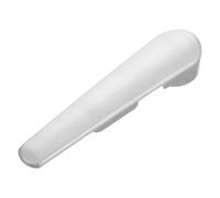 BEBEMOKO Poignée de Porte à Levier en Alliage D’Aluminium Argenté pour Serrure de Porte de Toilettes de Camping-Car, Quincaillerie Intérieure sans Clé, Verrou de Salle de Bain Caravane,