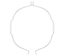 BEBEMOKO Poignée de Seau en Métal Galvanisé Robuste 2 Pièces Accessoire de Rechange Ménager pour Transport Facile Adaptée à Divers Contenants Industriels et Domestiques